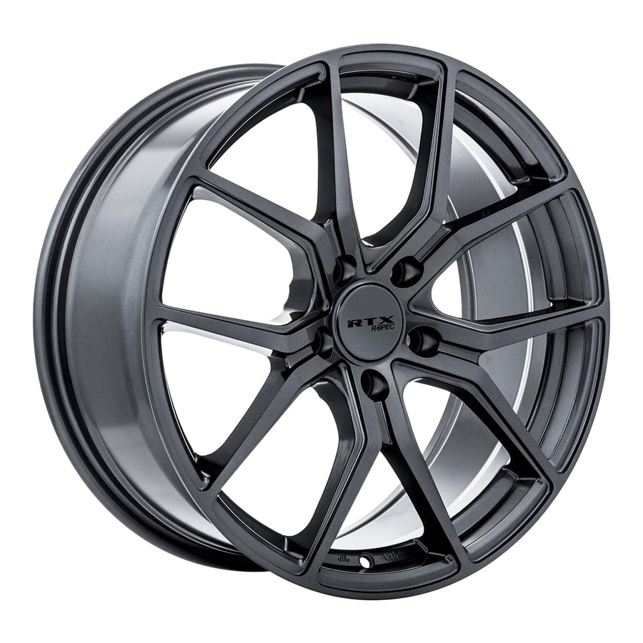 RTX FF10 Wheel Custom - 18x8, 42 Offset, 5x114.3 Bolt Pattern, 73.1mm Hub - Gunmetal Rim