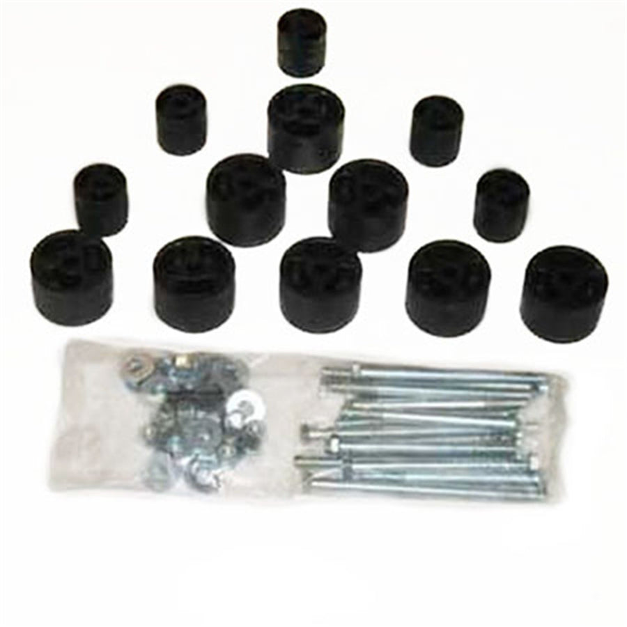 Jeep CJ-5/CJ-7 Scrambler Performance Accessories 4WD Only 2" Body Lift Kit, fits 1972 to 1986, PA912, Made in America