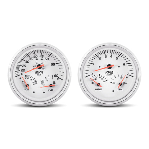 Multi-Functional Gauge Kit Sierra International 21010P - 5", White