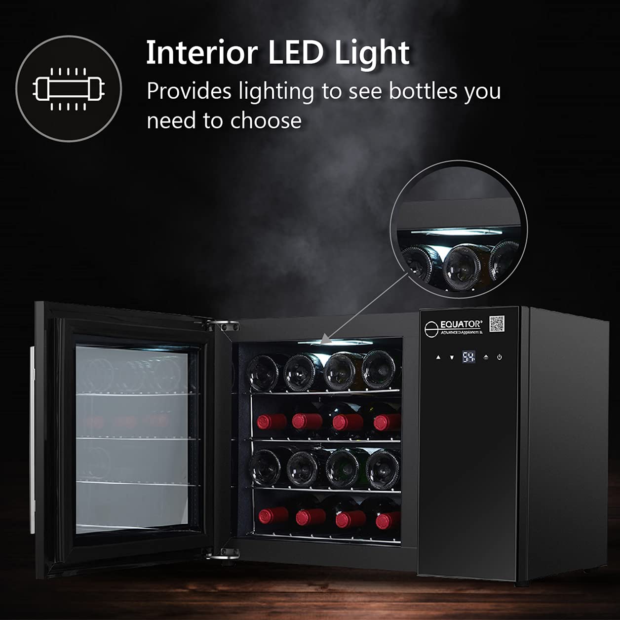 WR PINNACLE 16 Wine Refrigerator - 16 Bottle
