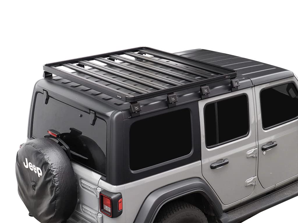 Slimline II Front Runner 1/2 Roof Rack Kit Compatible with Jeep Wrangler 4xe (2021-Current)