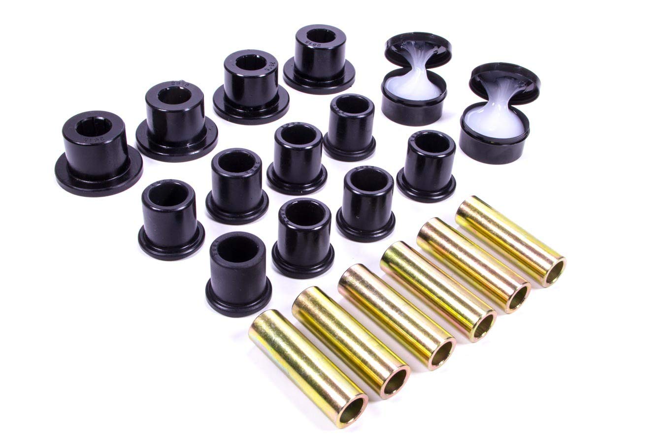 Rear Energy Suspension 4.2154G Leaf Spring Bushing Set,Black