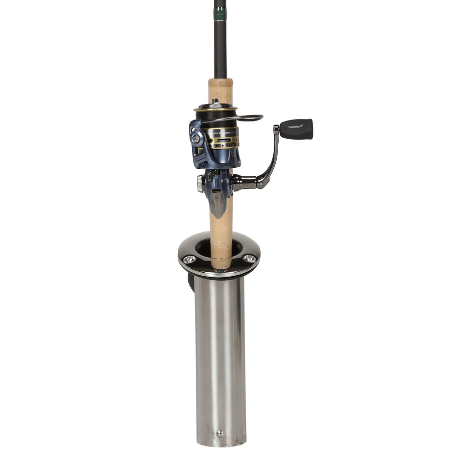 Stainless Steel Attwood 66364-7 Flush Mount 0 Degree Rod Holder (2-Inch)