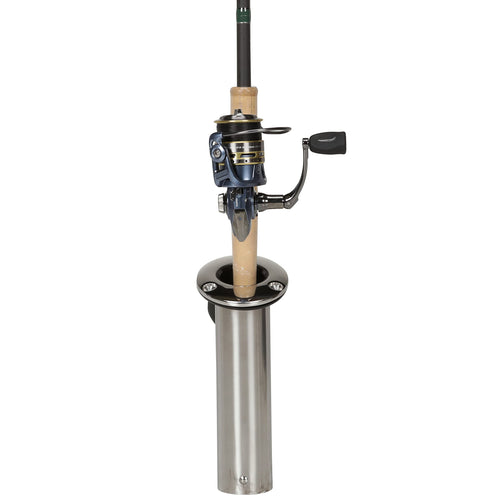 Stainless Steel Attwood 66364-7 Flush Mount 0 Degree Rod Holder (2-Inch)
