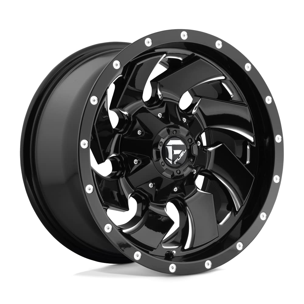 1PC Fuel D574 17X9 6X135/5.5 GL-BLK-MIL -12MM - D57417909845