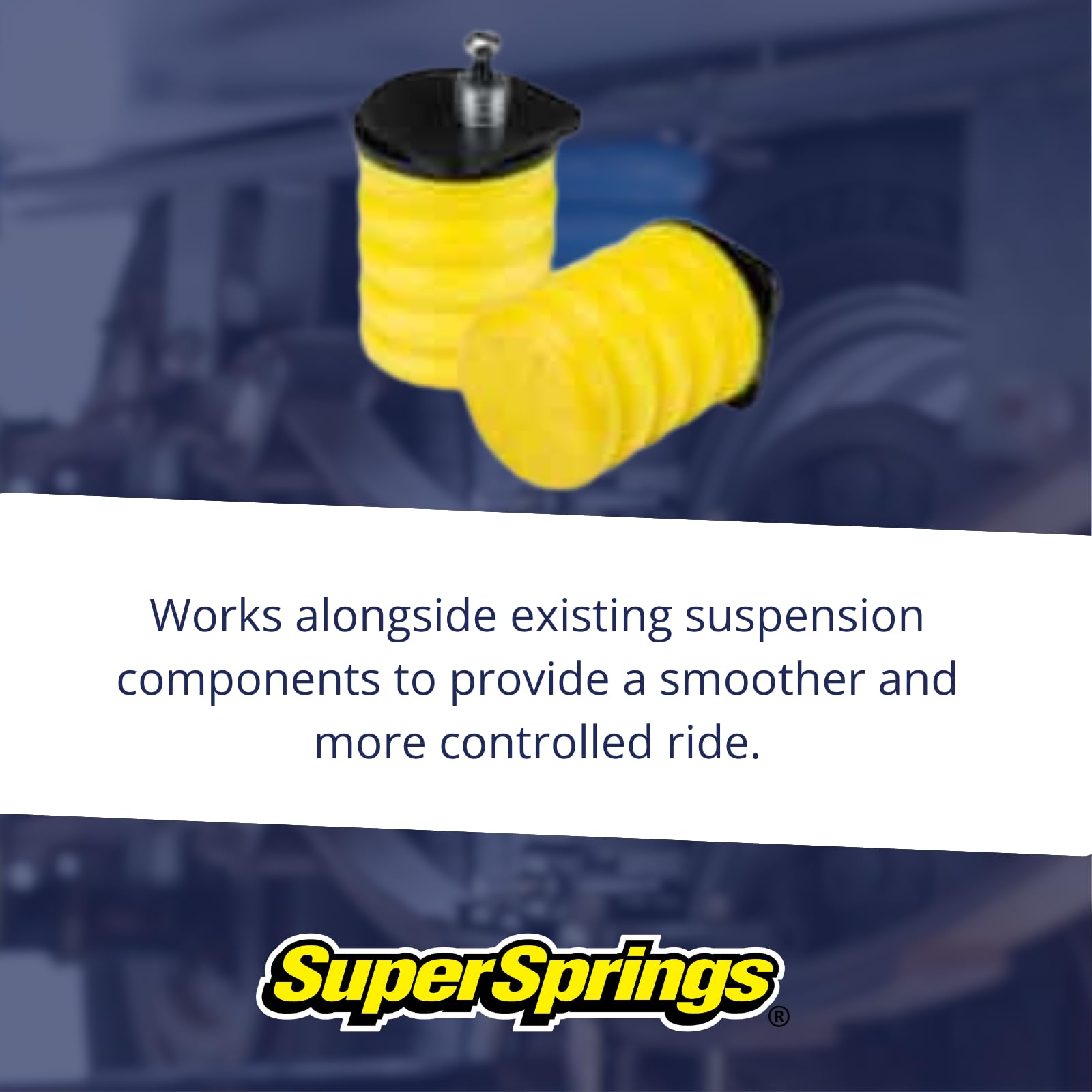SumoSprings Rear SSR-209-54 for Chevrolet Silverado 1500, GMC Sierra 1500, Yellow
