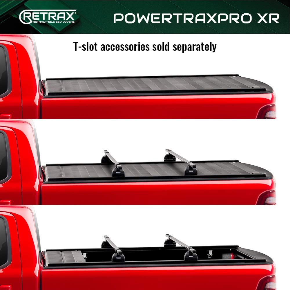 Retrax PowertraxPRO XR RealTruck Retractable Truck Bed Tonneau Cover | T-90832 | Fits 2007 - 2021 Toyota Tundra Regular & Double Cab 6' 7" Bed (78.7")