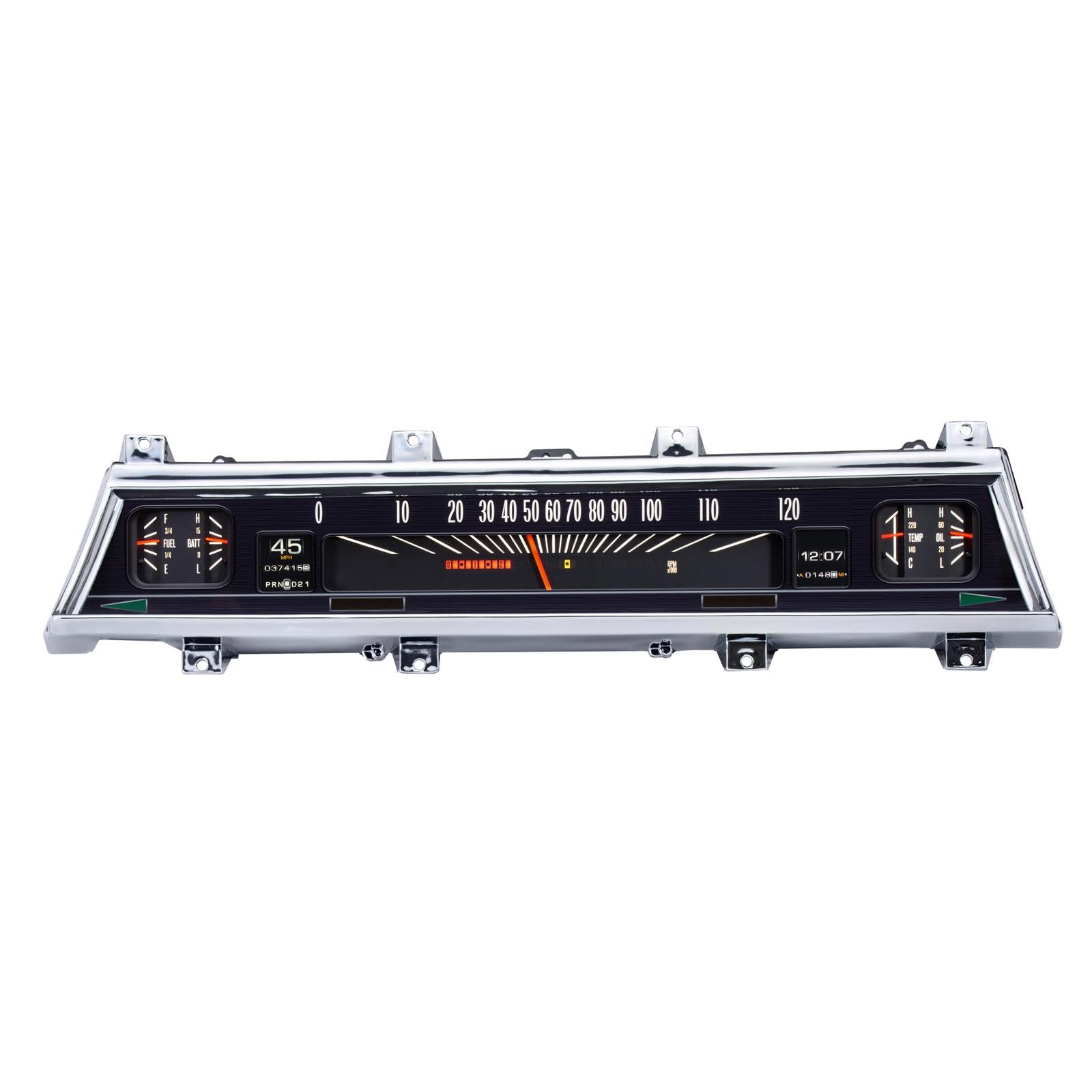 Dakota Digital Retrotech Gauge Instrument System RTX-66C-CVL-X Compatible with 1966-67 Chevy Chevelle/El Camino