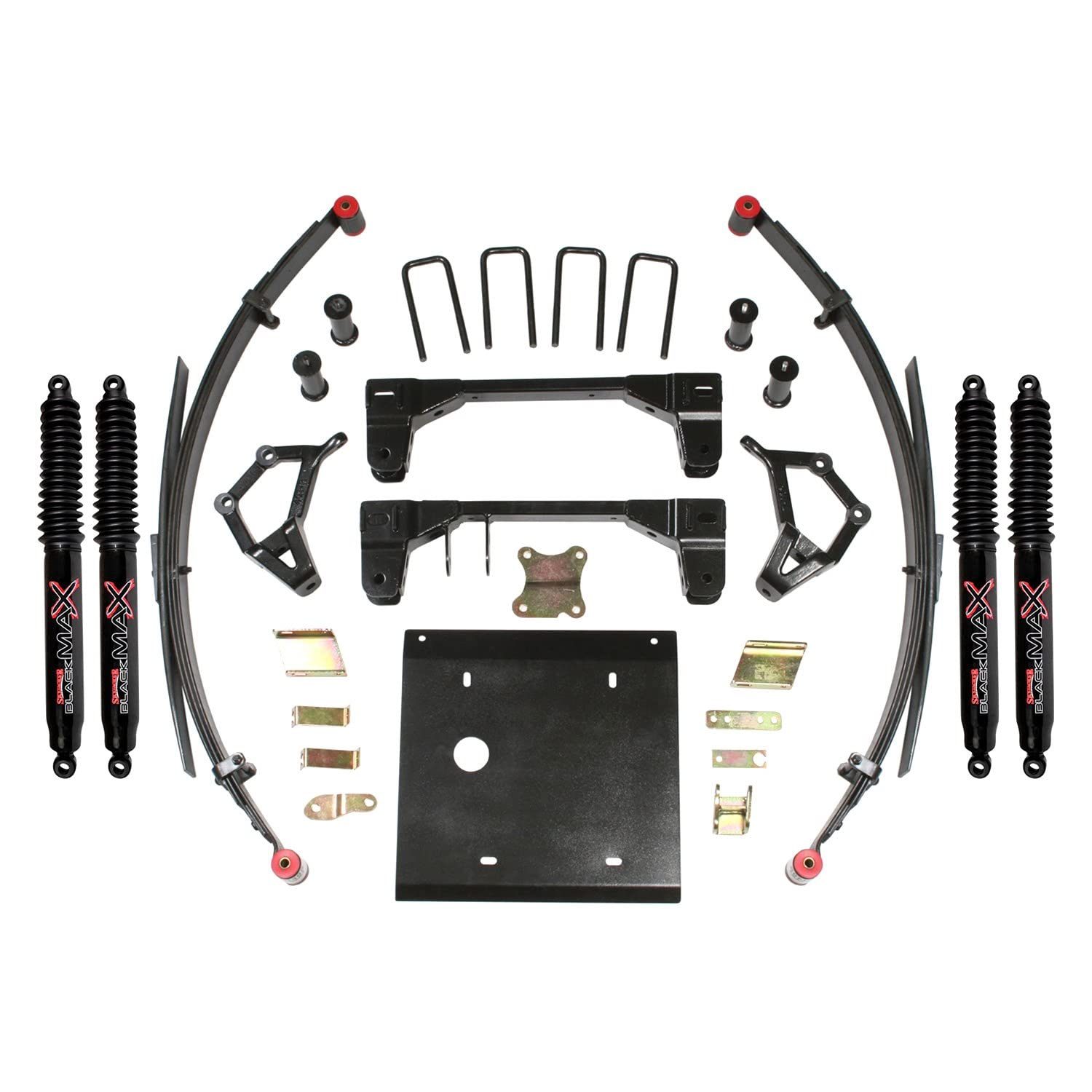 Skyjacker Suspension Lift Kit T422RKS-B w/Shock Black MAX Shocks 4 in. Lift System