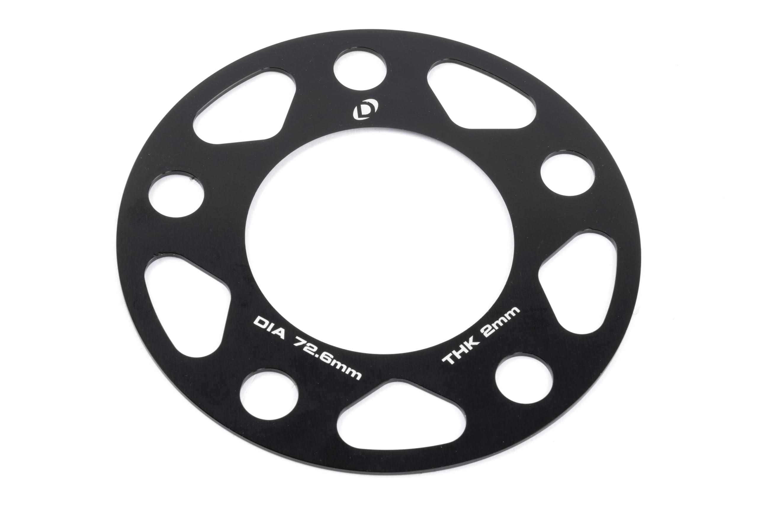Dinan Wheel Spacers D210-2032 5x120 Bolt Circle - 72.6mm Center Bore - 2mm Thick - Pair