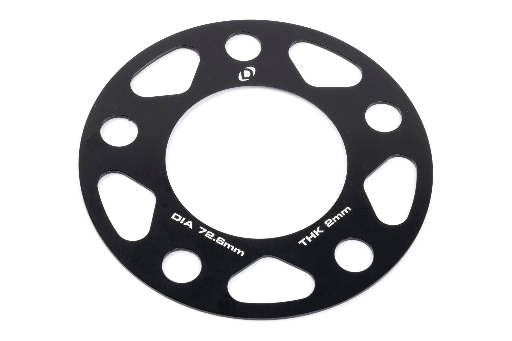 Dinan Wheel Spacers D210-2032 5x120 Bolt Circle - 72.6mm Center Bore - 2mm Thick - Pair