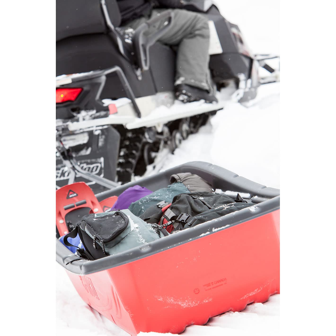 Trek Red Pelican Sports 75 Utility Snow Sled
