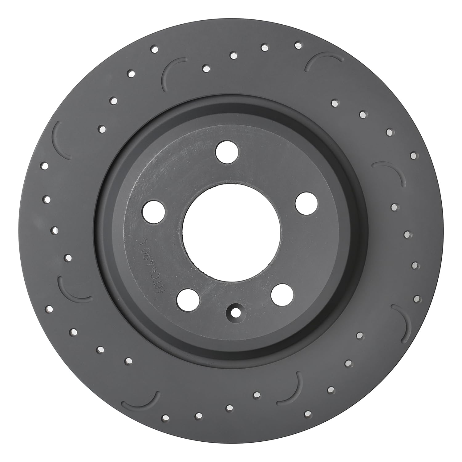 Hawk Performance Cross-Drilled and Slotted HTC4490 Talon Rotors