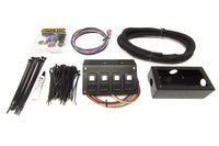 Track Rocker Painless Performance 58109 4-Switch Customizable Panel, Flanged or Underdash Mount