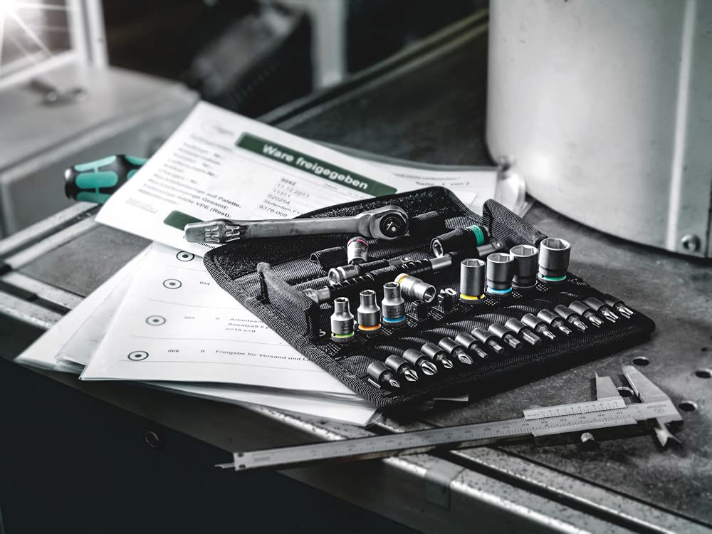 7 8100 SA Metal 1/4 28 PC Square Metric