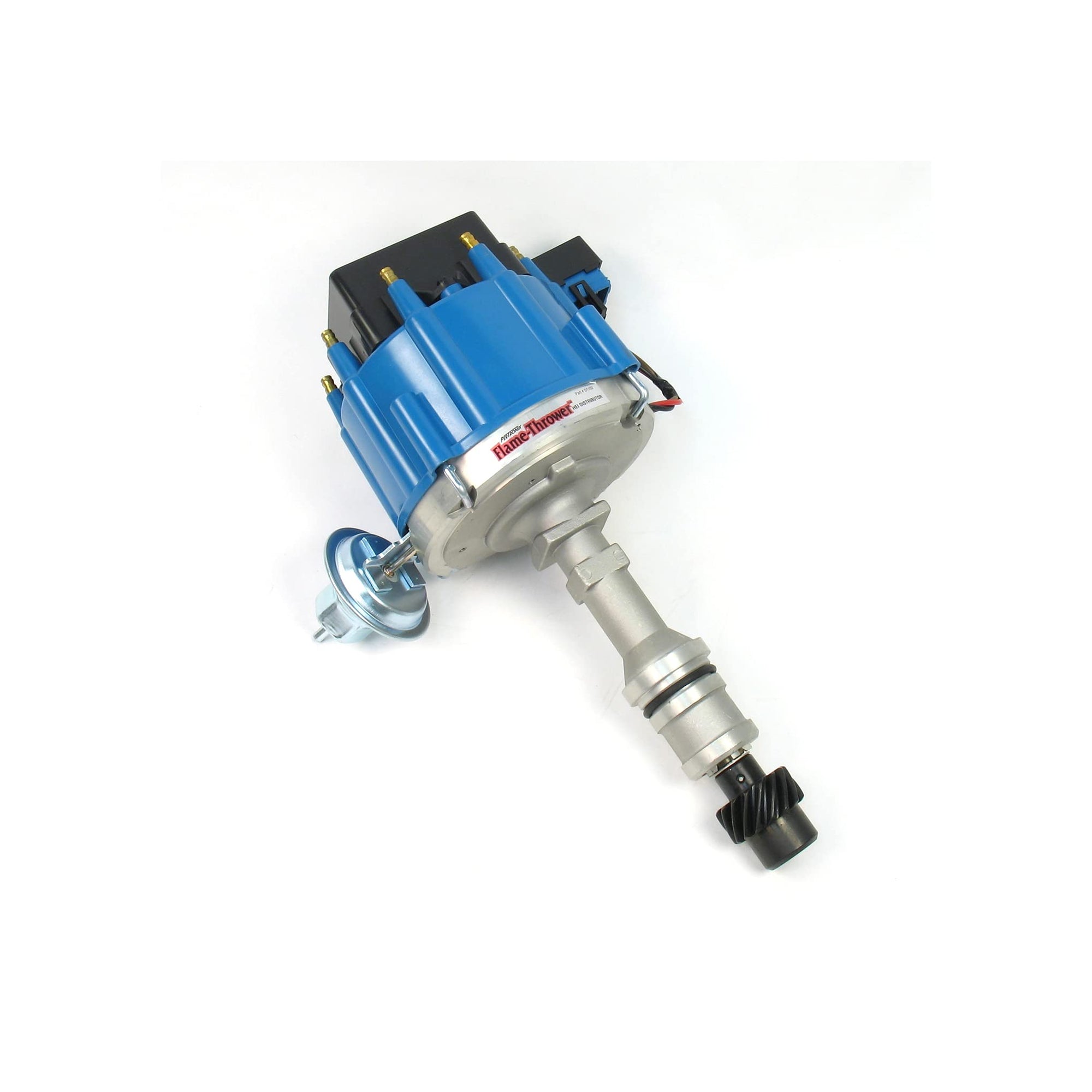 Pertronix Flame-Thrower D1102 Distributor HEI with Blue Cap for Oldsmobile V8