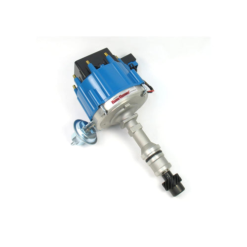 Pertronix Flame-Thrower D1102 Distributor HEI with Blue Cap for Oldsmobile V8