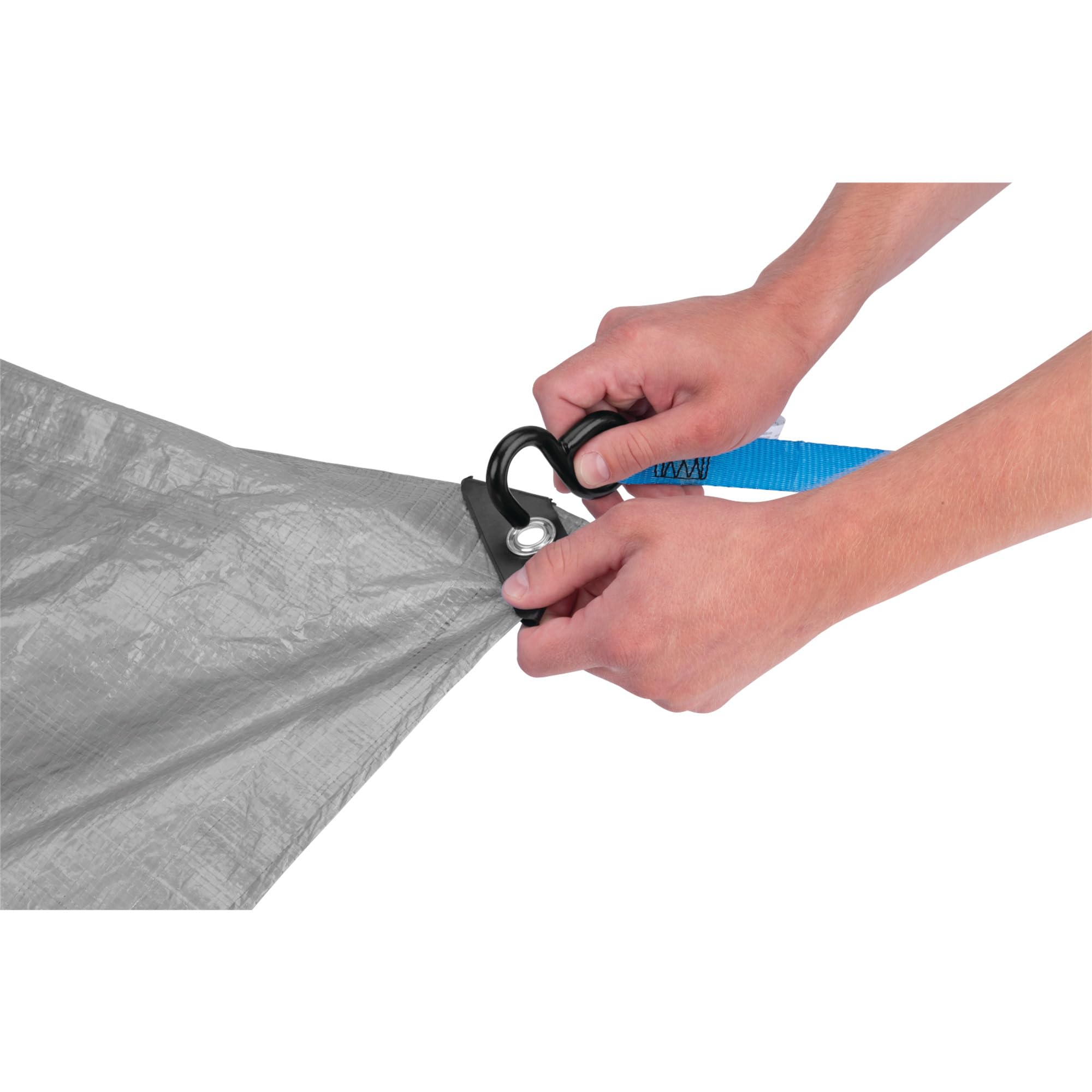 Silver Tarp Performance Tool W7002 (6 x 8 ft.) Great for Tarpaulin Canopy Tent, Boat, RV Or Pool Cover Performance Tool (HD Poly Tarp)