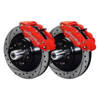 1PC Rtr Kit, FNSL6R Front Hub,12.88",Dril -Red