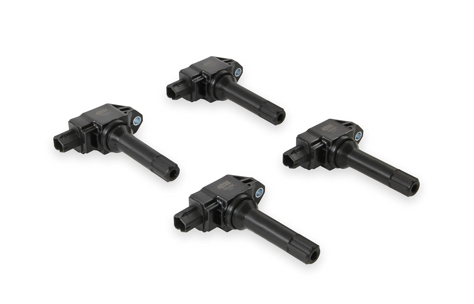 140089K-4 ACCEL Ignition Coils - Black, 4-Pack