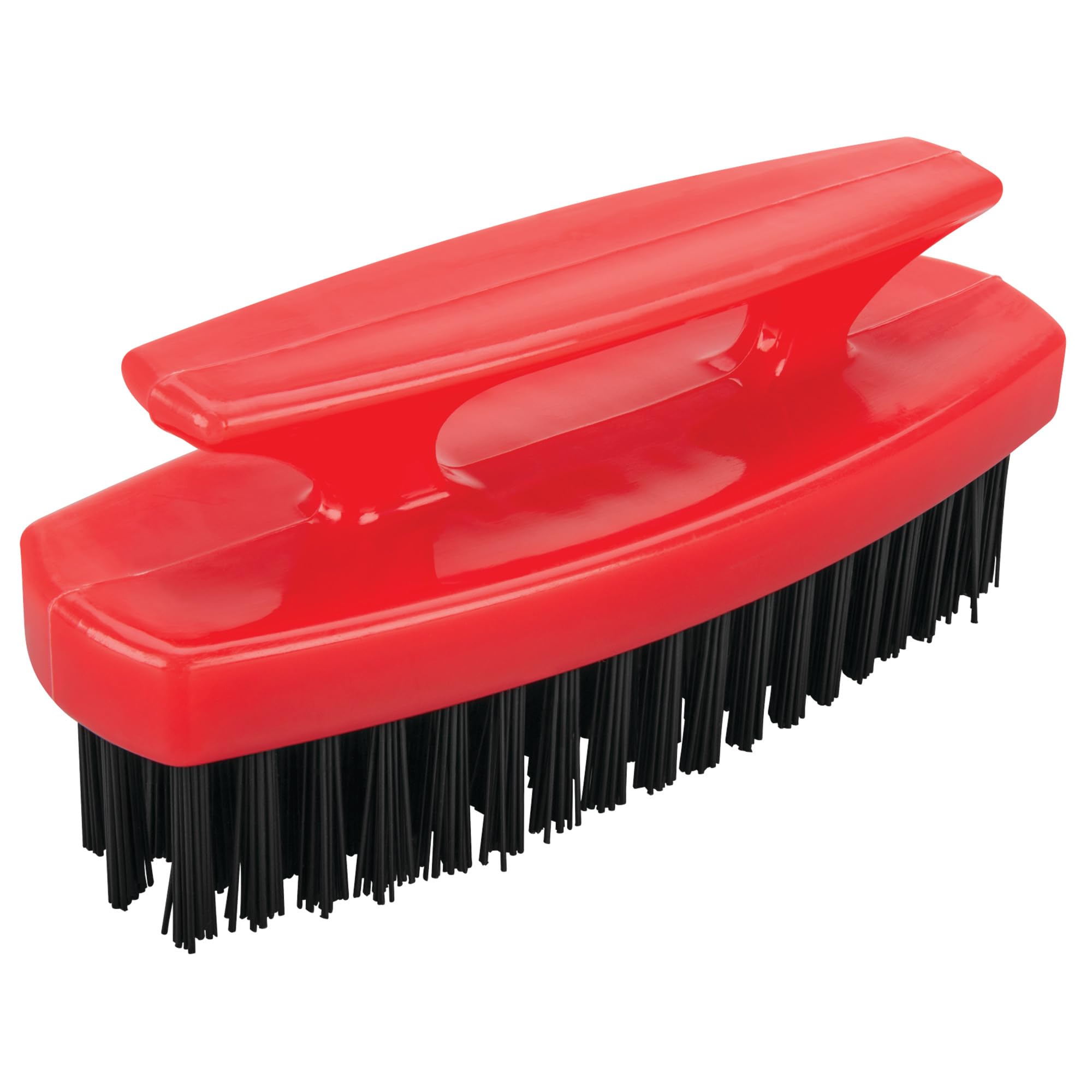 Heavy Duty Performance Tool 20222 Nylon Bristle Brush with Easy Grip Handle for Tough Cleaning Jobs