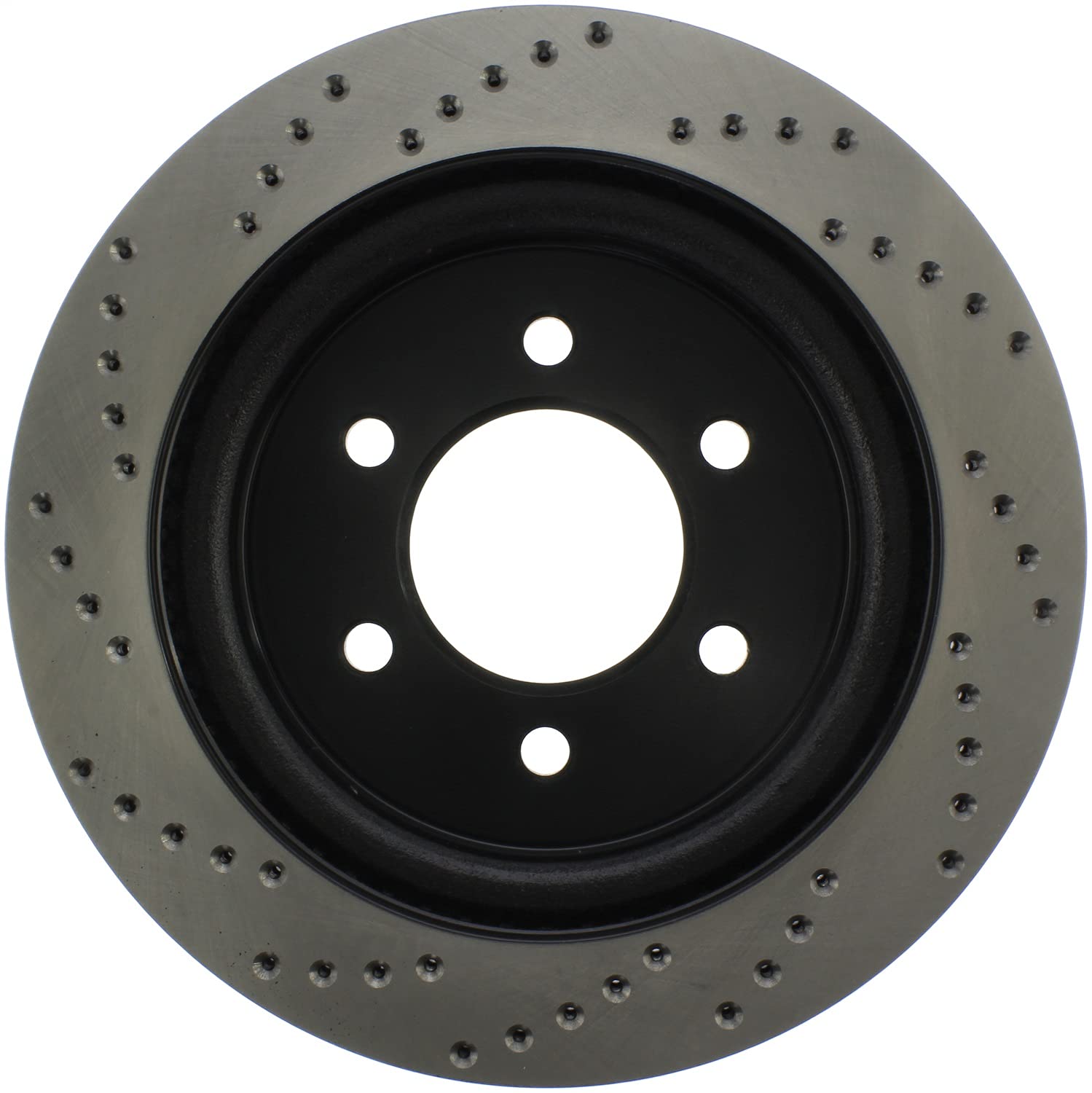 Left Stoptech 128.65153L Sport Cross Drilled Brake Rotor