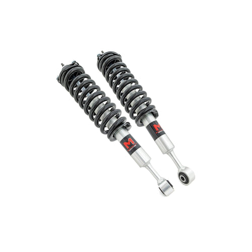 Rough Country Loaded M1 Struts for Toyota 4Runner/FJ Cruiser (2003-2009) w/3" Lift - Adjustable Height, Enhanced Handling & Off-Road Control, Set of 2