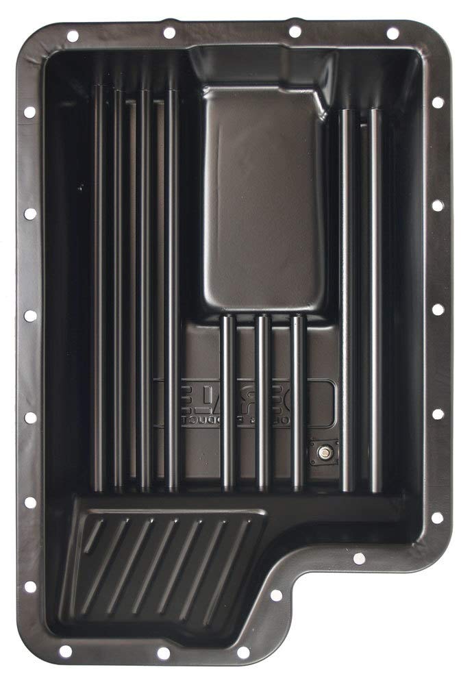 Derale Transmission DEPOT 14208 Cooling Pan for Ford E4OD, 4R100, 5R110 and 5R110W, Black