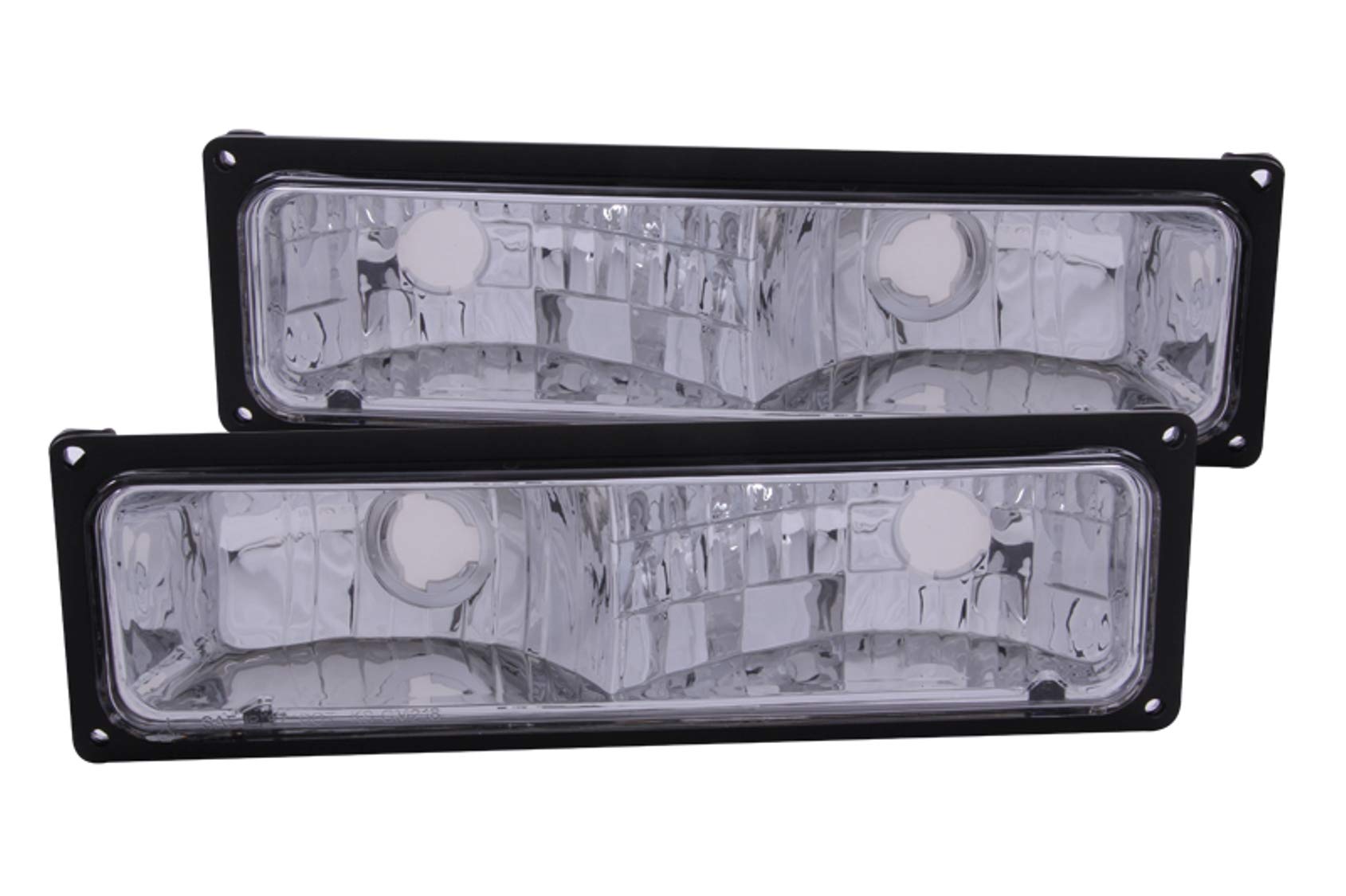 Chevrolet Anzo USA 511033 Black Parking Light Assembly - (Sold in Pairs)