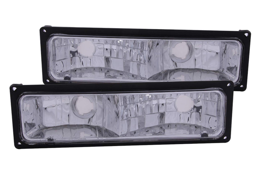 Chevrolet Anzo USA 511033 Black Parking Light Assembly - (Sold in Pairs)