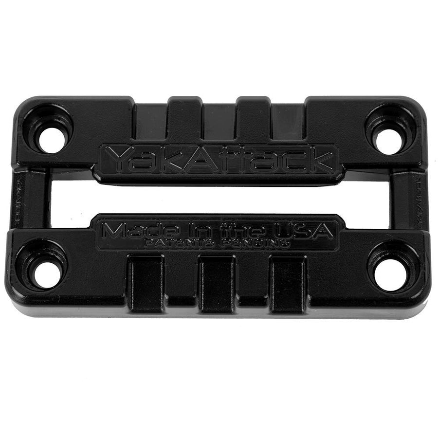 YakAttack Switch MightyMount | Universal Deck Mount Adapter for Track Accessories | Fits Scotty, RAM, Cannon Patterns | LockNLoad Compatible | Yak Attack USA-Made
