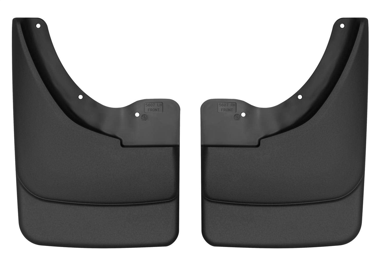 Front Mud Guards - Husky Liners | 1997-2004 Dodge Dakota, 1998-2003 Dodge Durango w/OE Fender Flares, Front Set - Black, 2 Pc | 56031