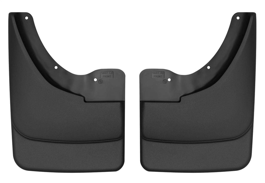 Front Mud Guards - Husky Liners | 1997-2004 Dodge Dakota, 1998-2003 Dodge Durango w/OE Fender Flares, Front Set - Black, 2 Pc | 56031