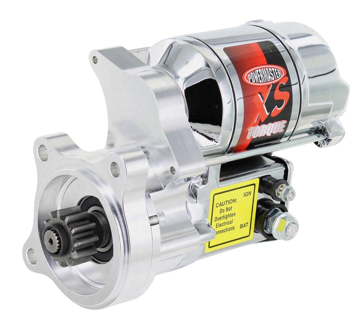 Str XS Powermaster Ford [BB] Modular V8 4.6L, 5.0L Coyote 5.4L,6.2L,6.8L Chrome