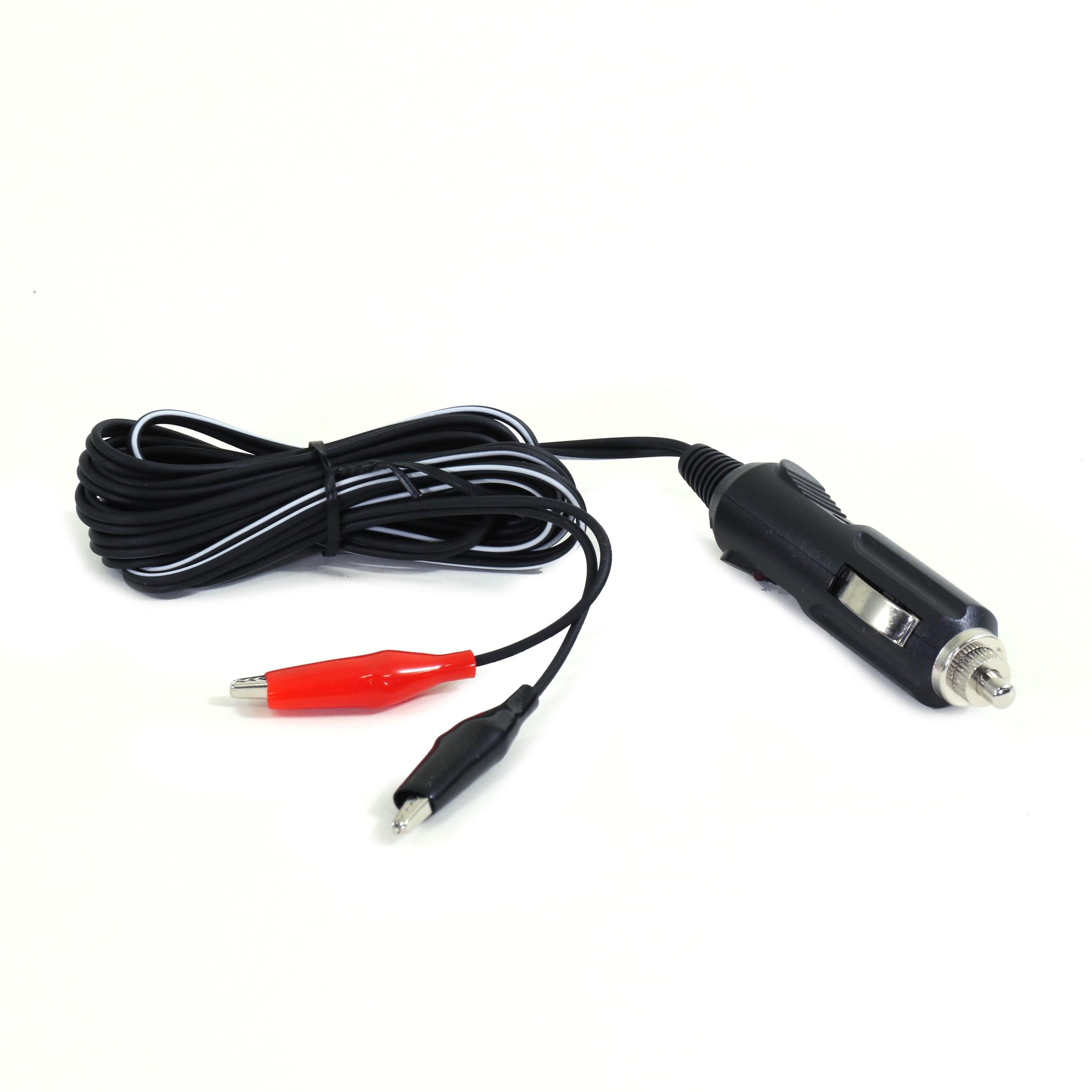 CLAM DC Plug 8854 with Alligator Clips