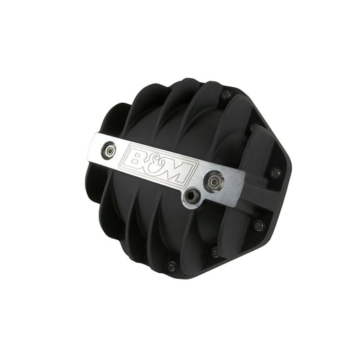 Chrysler 9.25" B&M Racing Differential Cover-Black, Cast Al