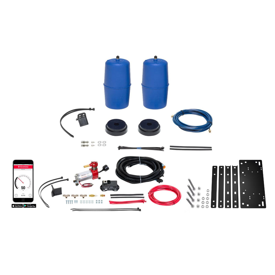 Firestone 2882 Airide All-In-One Wireless Rear Air Spring Kit fits 2010-2018 Ram 1500 (Excluding Power Ram and Rebel models) | Up to 5,000 lbs Load Capacity | 5-100 PSI | Easy Installation
