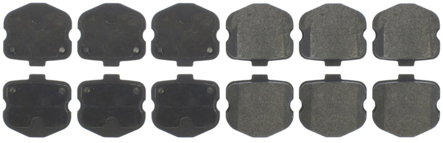 Front StopTech 308.11850 Brake Pads with Shims; Street