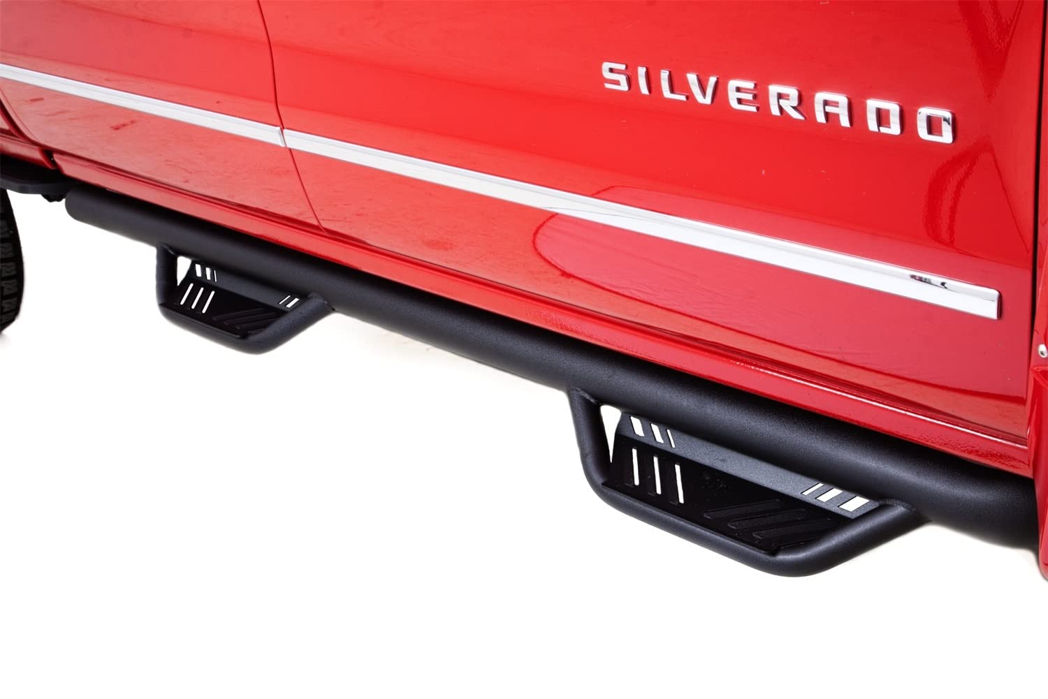 Lund Black Steel Terrain HX Step 34641740 Nerf Bars for 2007-2018 Toyota Tundra CrewMax Cab