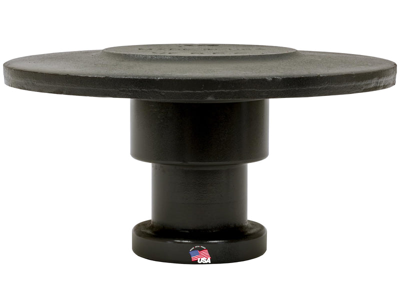 Buyers Products Trailer King Pin KP20050, 2-Inch, 0.50-Inch Bolster Plate Thickness, Weldable, Strength And Reliability To Your Fifth Wheel, 5th Wheel Accessories, Black