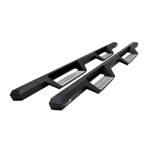 Westin HDX 56-116852 Drop Nerf Bars fits 1999-2013 Silverado Sierra 1500 2001-2019 Silverado Sierra 2500 3500 Extended Cab Textured Black Pair