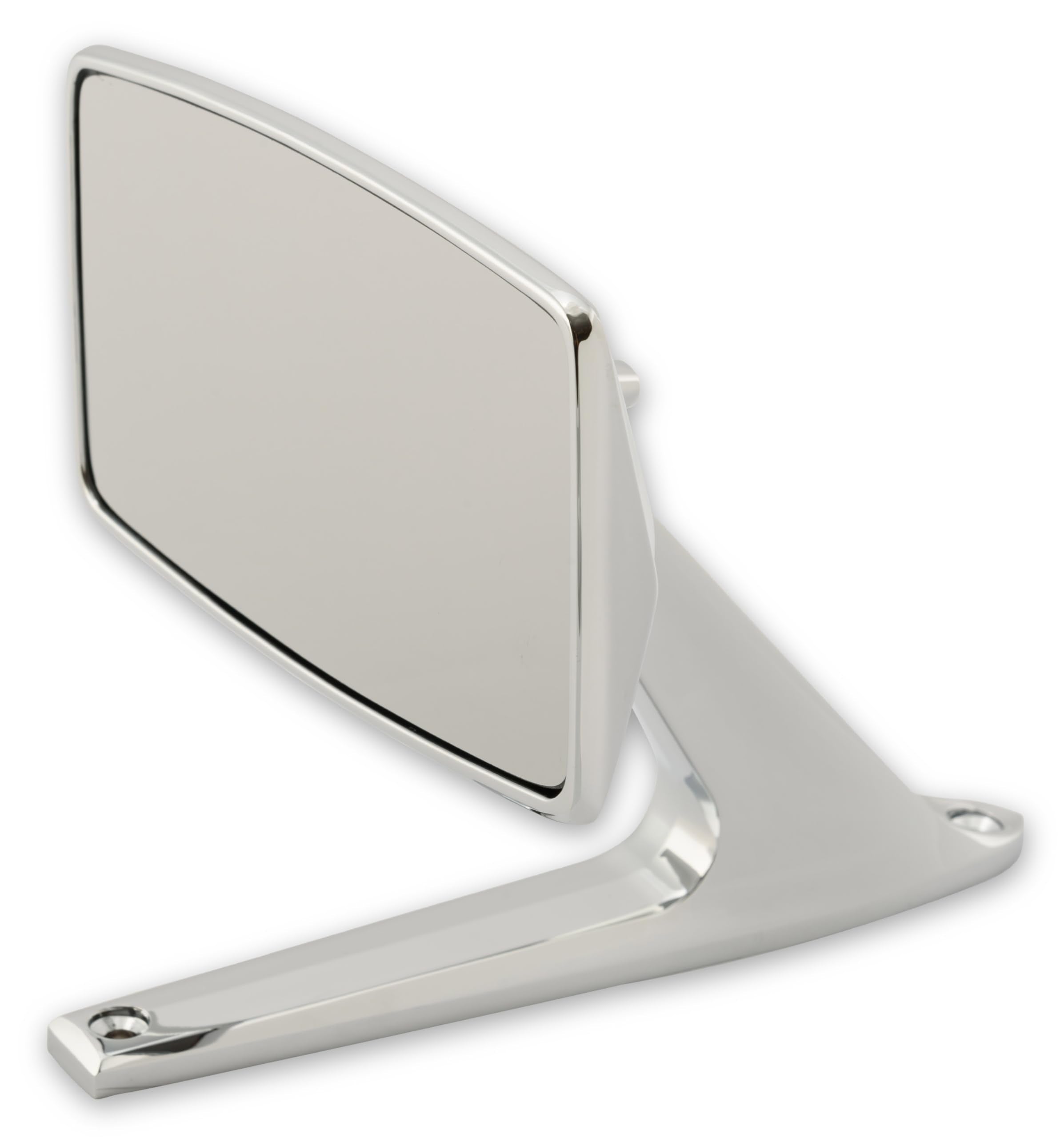 Scott Drake Outside Mirror in a Chrome Finish with Standard Glass for Left or Right Side, Compatible with 1967-1973 Ford Mustang, Model C7AZ-17696-A