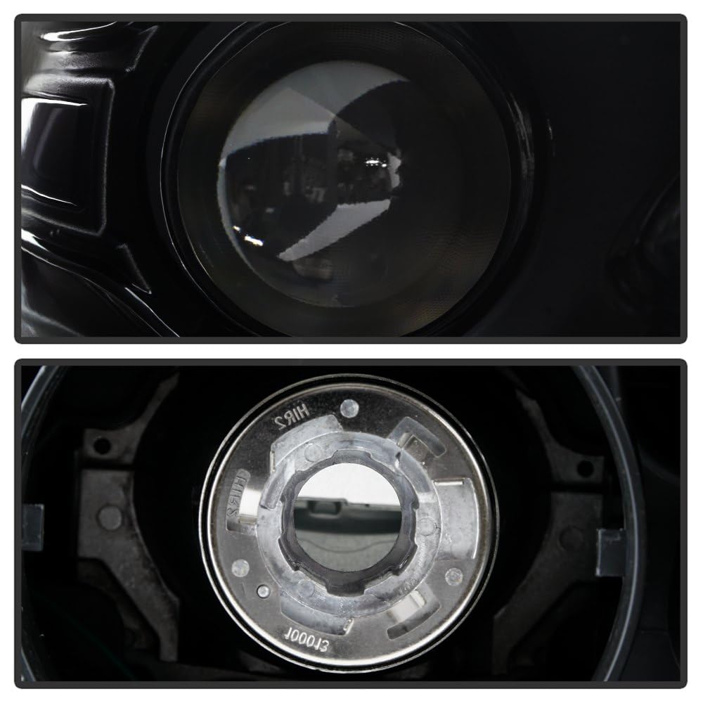 Dodge Charger 15-18 Spyder (POE) w/LED DRL Halogen Headlight - Low Beam-HB3(Not Included) ; High Beam-HB3(Not Included) - OE Right (No Side Logo)