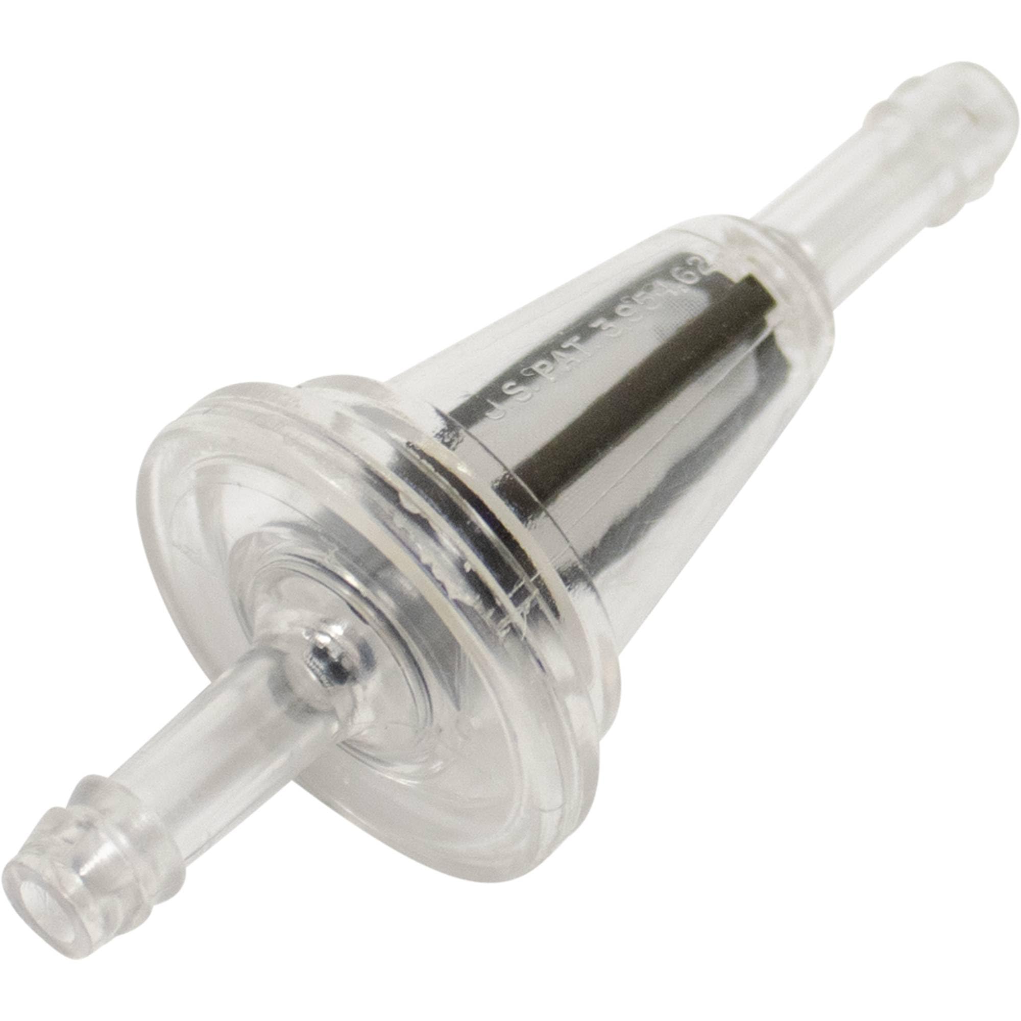 Helix Racing Fuel Filter HLX-118-9020 - Clear Compatible with/Replacement for Helix Racing Products 118-9020 1/4" ID Fuel Line, Cone Shape, Nylon Mesh Screen