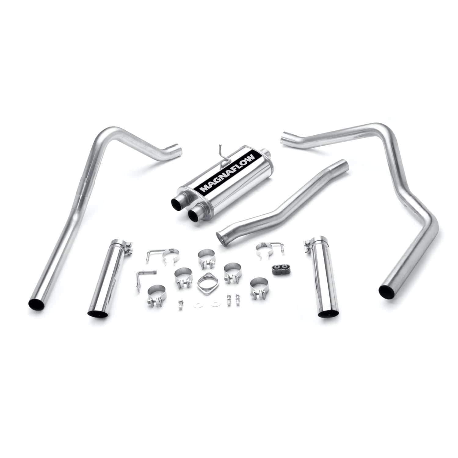 Performance Exhaust System MagnaFlow 15773: Cat-Back, Street Series