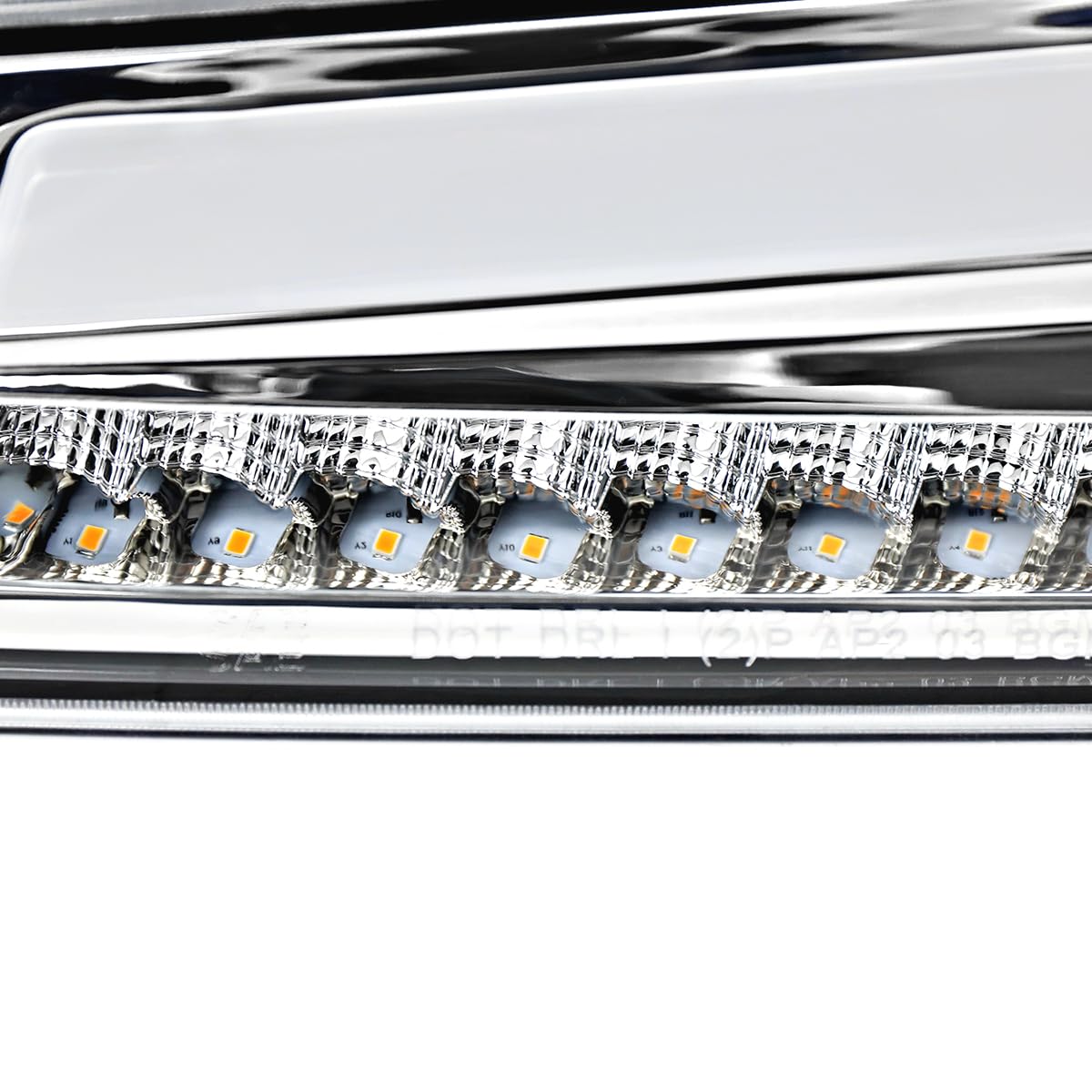 Full LED Corner Lights SPEC-D TUNING with Sequential Turn Signal, Compatible with 2004-2012 Chevy Colorado, Left + Right Pair Headlamps Assembly