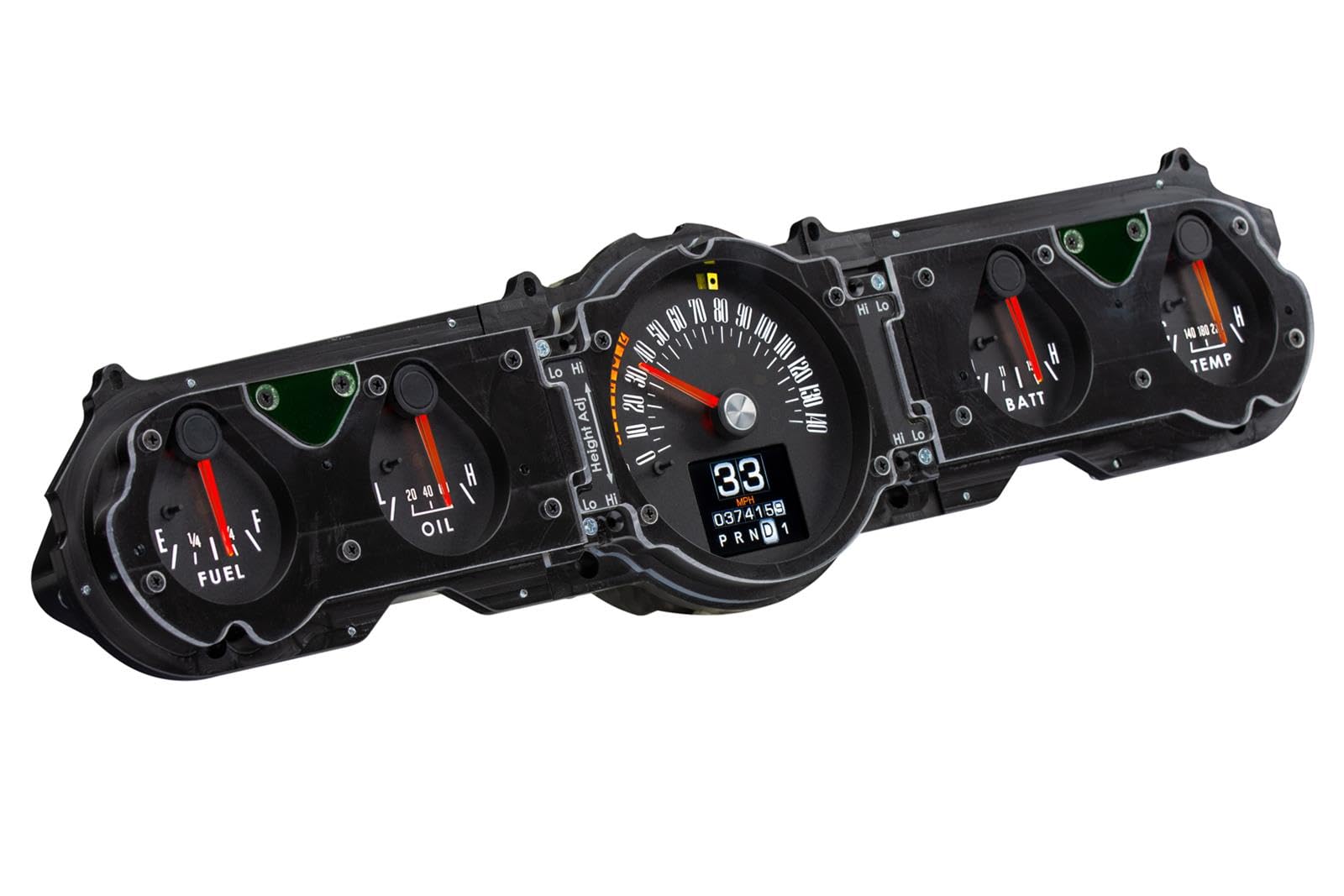 Dakota Digital Retrotech RTX-65F-MUS-X Gauge Instrument System Compatible with 1965-66 Ford Mustang