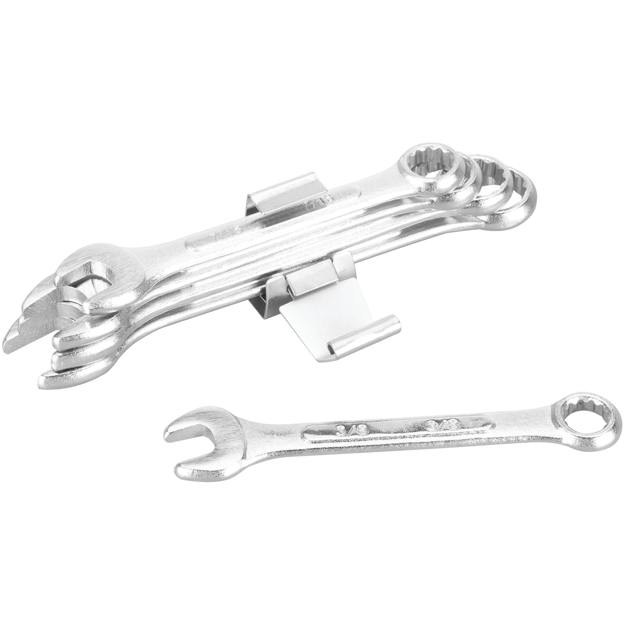 Tool Performance 1405 SAE Sizes: 3/8, 7/16, 1/2, 9/16 and 5/8-Inch Alloy Steel Combination Wrench Set for Heavy Duty Mechanics and DIY Enthusiasts