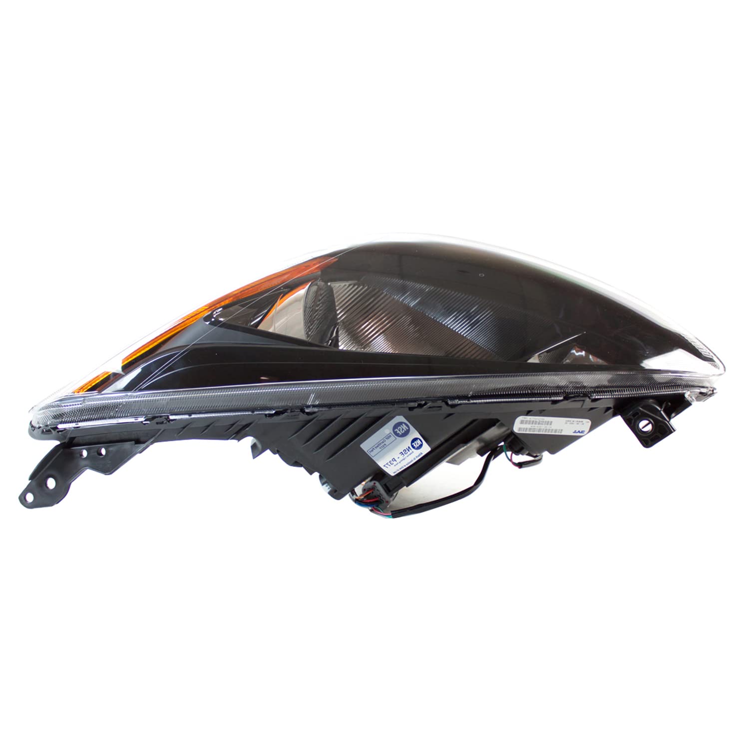 Left TYC Headlight Assembly Compatible with 2011-2014 Mazda Mazda2