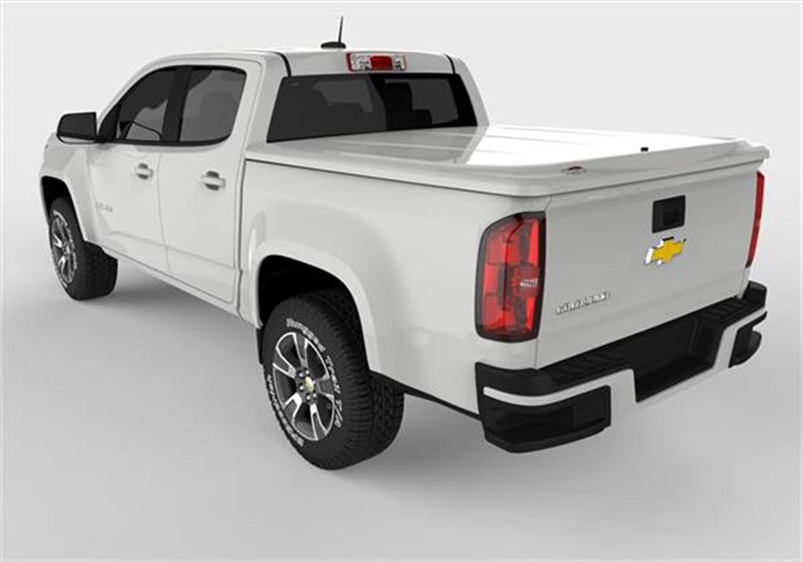 UnderCover RealTruck Lux One-Piece Truck Bed Tonneau Cover | UC1156L-GAN | Fits 2015 - 2020/2022 Chevy/GMC Colorado/Canyon GAN(WA636R) - Silver Ice 5' 3" Bed (62.7")